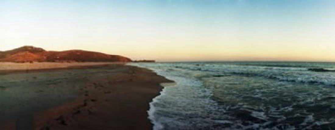 Surf on the beach Patara Beach Patara Antalya Province Turkey Canvas Art - Panoramic Images (30 x 12)