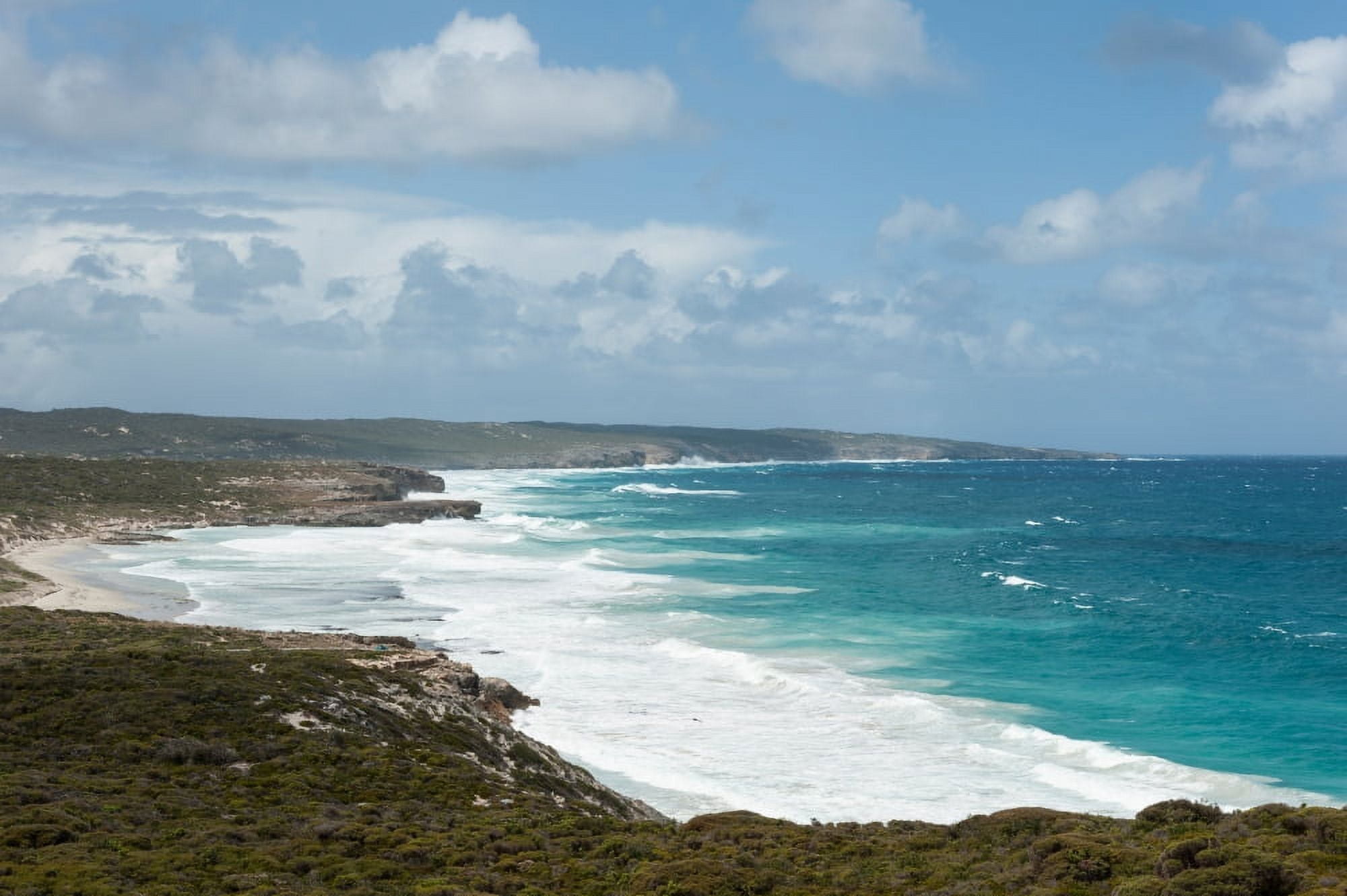 Surf on the beach Southern Ocean Lodge Kangaroo Island South Australia Australia Canvas Art - Panoramic Images (27 x 9)