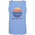 thumbnail image 1 of Surf's Up Baja Malibu Carolina Blue Adult Tank Top - Small, 1 of 1