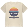 thumbnail image 1 of Surf's Up Byron Bay Australia Youth T Shirt Natural YXL, 1 of 1