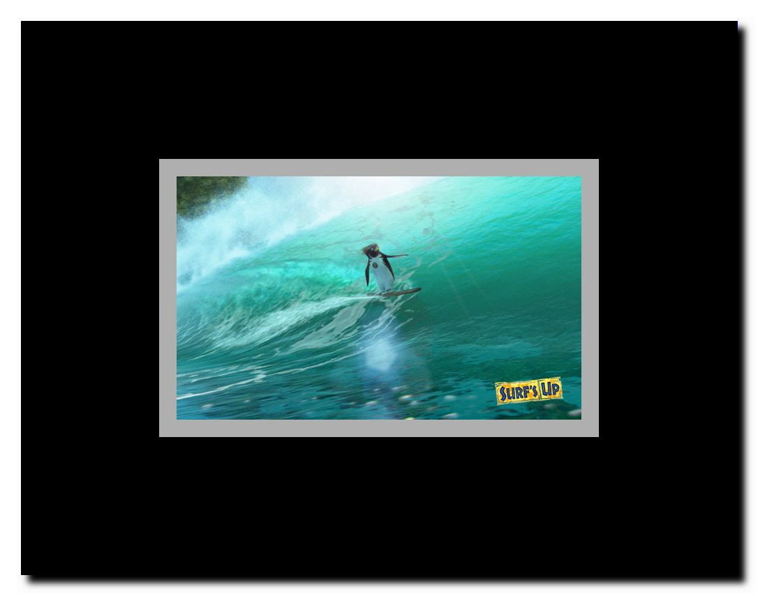 Surf's Up Framed Movie Poster