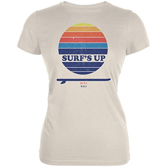 surf's up kuta bali juniors soft t shirt