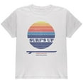 thumbnail image 1 of Surf's Up Okinawa Beach Youth T Shirt White YMD, 1 of 1