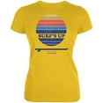 thumbnail image 1 of Surf's Up Ponta Preta Cape Verde Juniors Soft T Shirt Bright Yellow X-LG, 1 of 1
