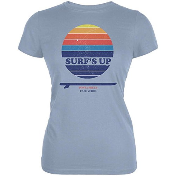 Surf's Up Ponta Preta Cape Verde Juniors Soft T Shirt