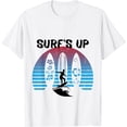 thumbnail image 1 of Surf's Up Ridin' the waves T-Shirt, 1 of 3