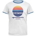 thumbnail image 1 of Surf's Up San Diego Beach Mens Ringer T Shirt, 1 of 1