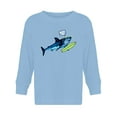 thumbnail image 1 of Surf's Up! Shark Long Sleeve Toddler -Image by Shutterstock,  2 Toddler, 1 of 4