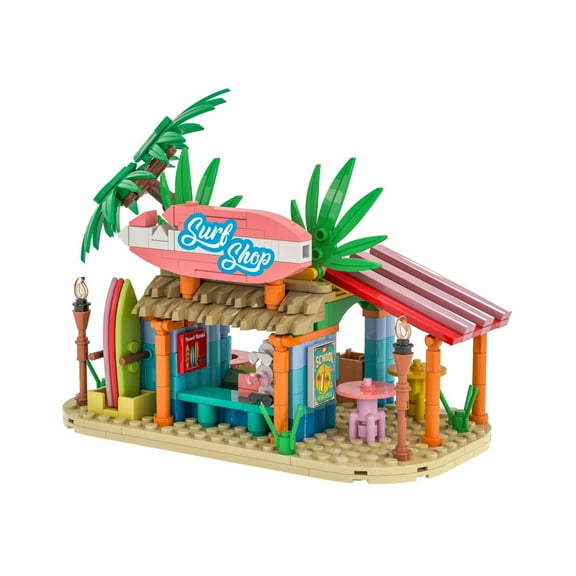 Brick Loot Surf Shop Brick Set