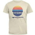 thumbnail image 1 of Surf's Up Surfrider Beach Malibu Mens T Shirt Natural 2XL, 1 of 1