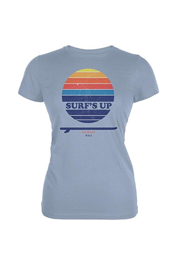 Surf's Up Uluwatu Bali Juniors Soft T Shirt