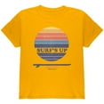 thumbnail image 1 of Surf's Up White Beach Okinawa Youth T Shirt Gold YXL, 1 of 1