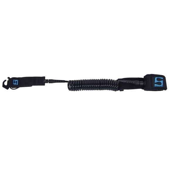 SurfStow  Surfstow Sup Leash Coiled Calf, Black - 10 ft.