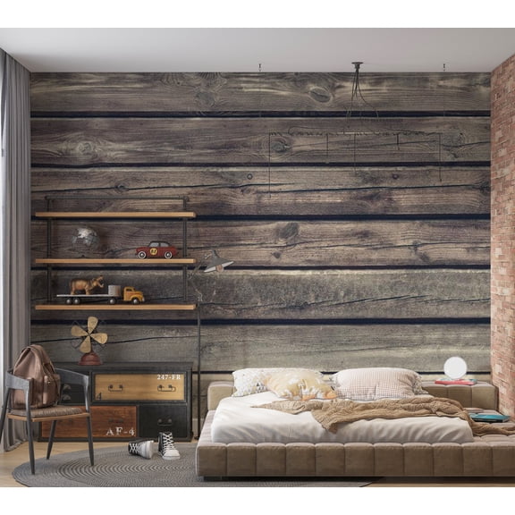 Surface Background Wallpaper Wall Mural - Country Style Wood
