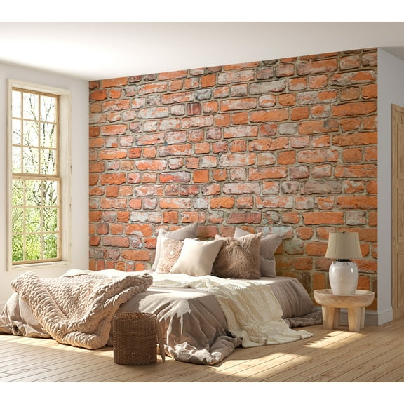 Surface Background Wallpaper Wall Mural - Red Brick Loft Wall
