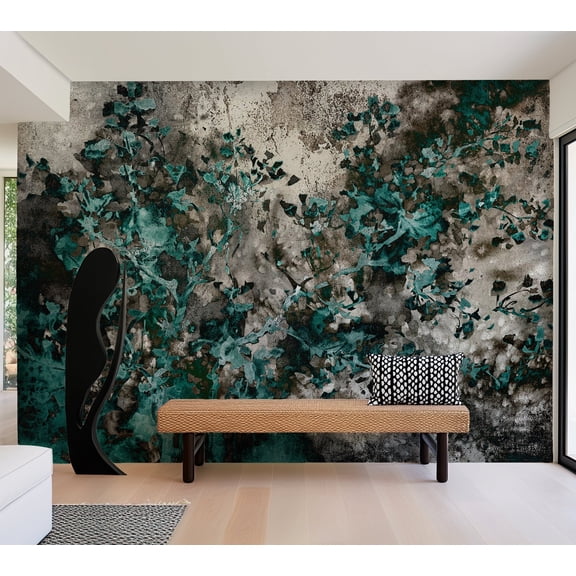 Surface Background Wallpaper Wall Mural - Scandinavian Green