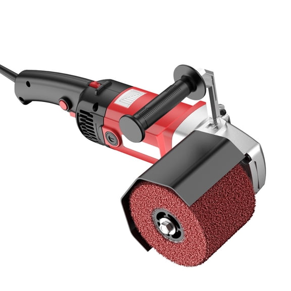 Surface Conditioning Tool, 1400W Handheld Stainless Steel Polisher, 6 Variable Speed Metal Burnishing Machine, Sander Tool with Polishing Wheels, For Metal, Stainless Steel, Plastic, Wood
