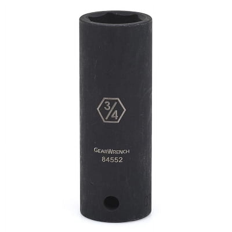 Surface Drive Deep Impact Drive Socket, 1/2 in Drive, 3/4 in Opening ...