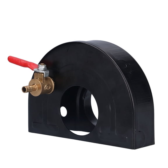 Surface Grinding Dust Cover Kit, 1/4in Valve, Water Pipe,  Waterproof Covers Included