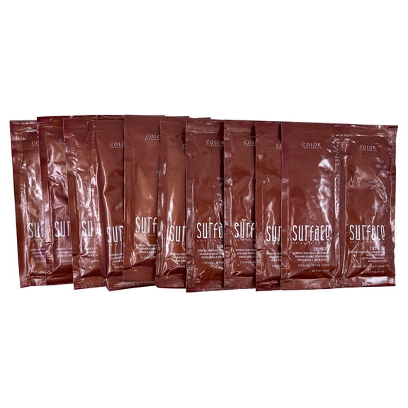 Surface Hair Trinity Strengthening Shampoo & Conditioner Sachets 0.5 oz x 10