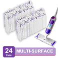 thumbnail image 1 of Surface Mopping Pad Refills for PowerMop Disposable Microfiber Pads for Tile, Vinyl, Laminate & Hardwood Floors, 24 Count, 1 of 9