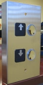 Surface Mount - Double Button + Up Braille + Down Braille - Walmart.com