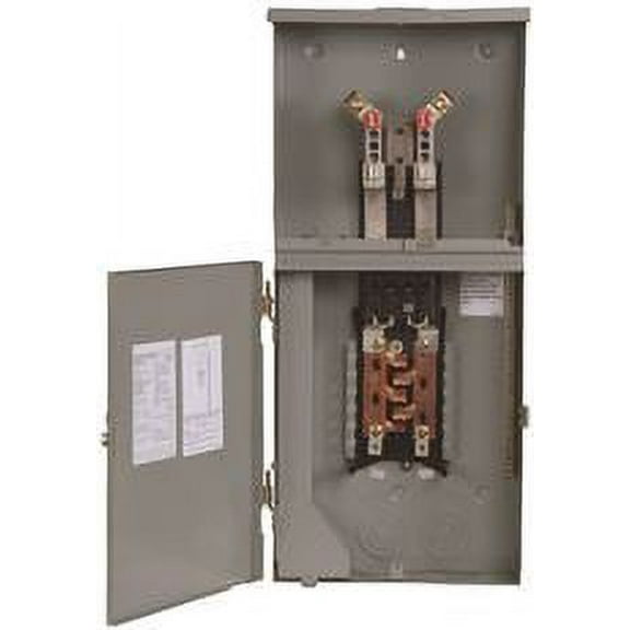 Surface Mount Main Breaker Meter And Panel Combo 200 Amps 4 To 8 Circuits