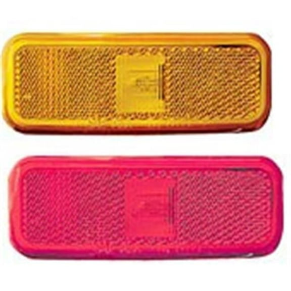 Surface Mount Marker & ClearanceLights with Reflex, Red