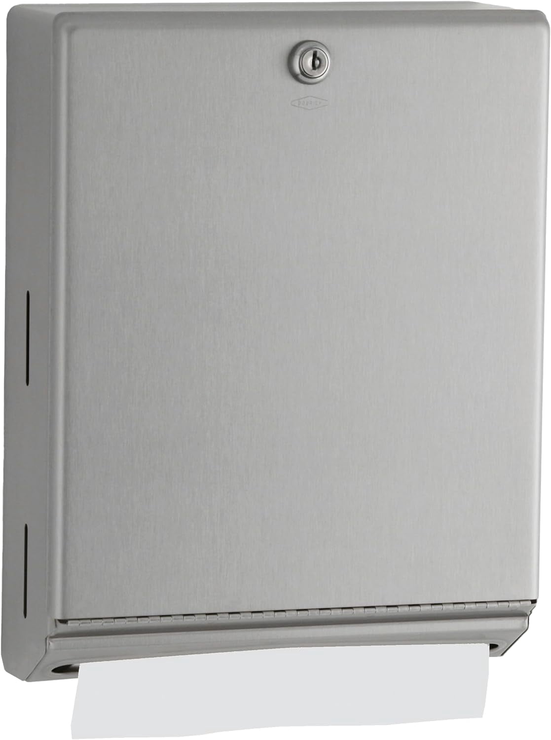 Surface Mounted Paper Towel Dispenser - Stainless Steel Bathroom Towel ...