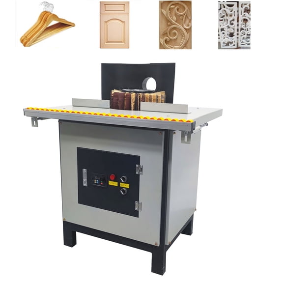 Surface Polishing Machine Single Head Moving Polishing Wood Shaped Curved Polishing Machine 220V