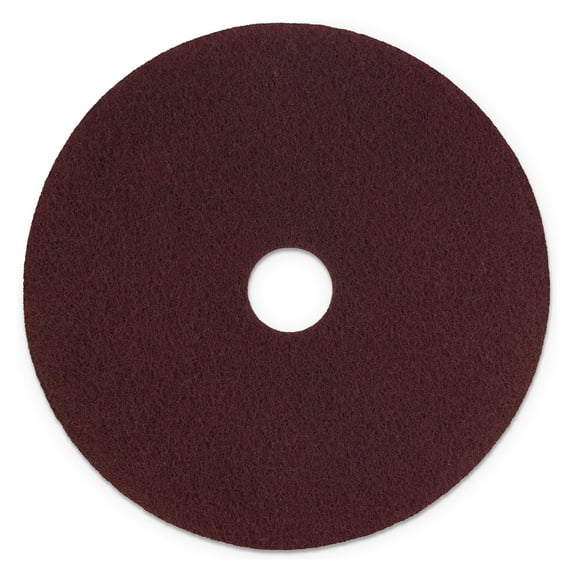 Scotch-Brite Surface Preparation Pad Plus 20" Diameter Maroon 5/Carton SPPP20