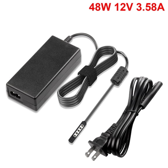 Surface Pro 2 Charger Surface Pro 1 Charger,48W 12V 3.58A Surface Power Supply Adapter for Microsoft Surface Pro 2 Surface Pro 1 Surface RT with 3.94Ft Power Cord