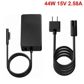 44W Power Supply Adapter for Microsoft Surface Pro 3/4/5/6/7, Surface Laptop 1 2 3, Surface Book 1 2 3, Surface Go 1 2 3, Surface Laptop Go, with 4.92 Ft Power Cord