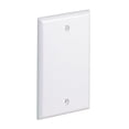 thumbnail image 1 of Surface Raceway Single Gang Screw-On Blank Faceplate, White, 1 of 1