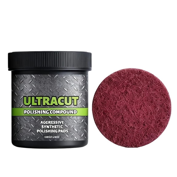 Surface Restoration Polish,Multifunctional Ultracut Polishing Compound Kit Polish and Protection,for Metal,Marble and Stainless Steel