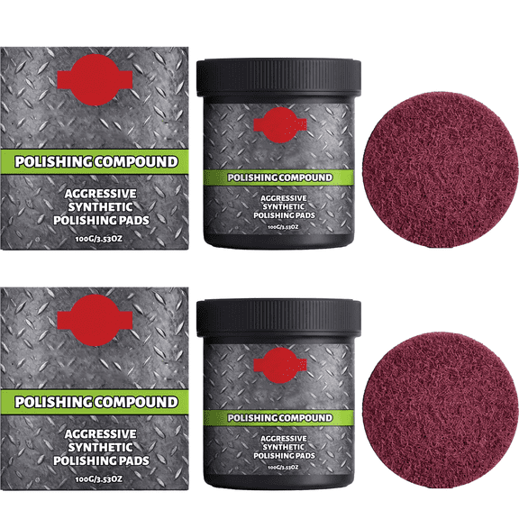 Surface Restoration Polish With Pad, Ultracut Polishing Compound,Multi-Surface Scratch Remover, Polishing & Surface Protection