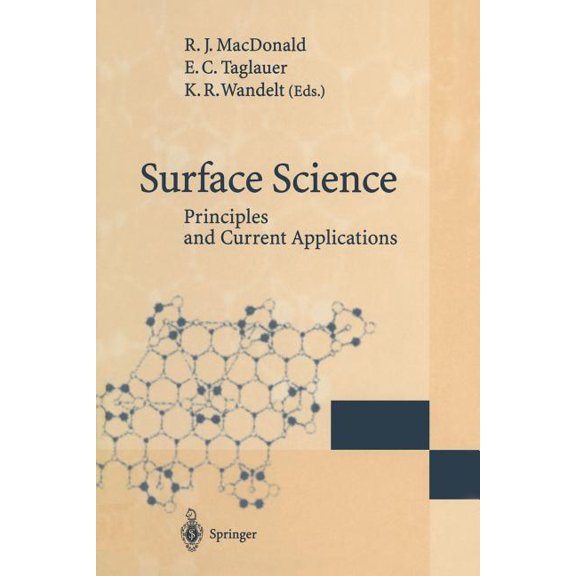 Surface Science: Principles and Current Applications, (Paperback)