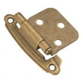 thumbnail image 1 of Hickory Hardware Variable Overlay Hinge Pair Black Iron Self Close P244-BI, 1 of 3
