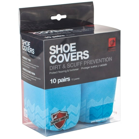Surface Shields 022-SC3001PB Cloth Shoe Covers - 10 Pairs