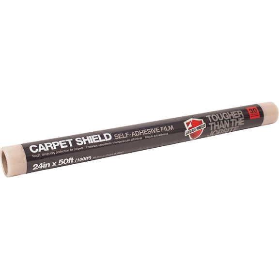 Surface Shields Carpet Shield Film Floor Protector - Single Pack