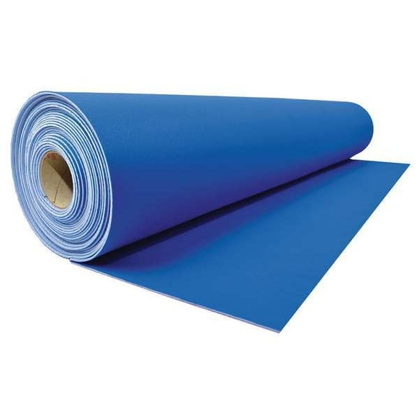 Surface Shields Floor Protection,27 In. x 20 Ft.,Blue