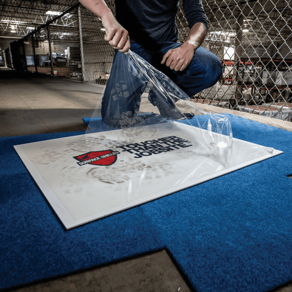 Surface Product - Surface Shields Step N Peel Clean Mat Floor Protector Refill Sheets - Pack of 12