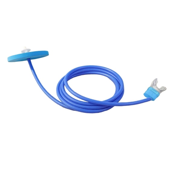 Surface Snorkeling Breathing Tube, 1M Flexible Hose with High-Visibility Float Platform, Food-Grade Silicone Mouthpiece for Swimming Training and Shallow Water Leisure