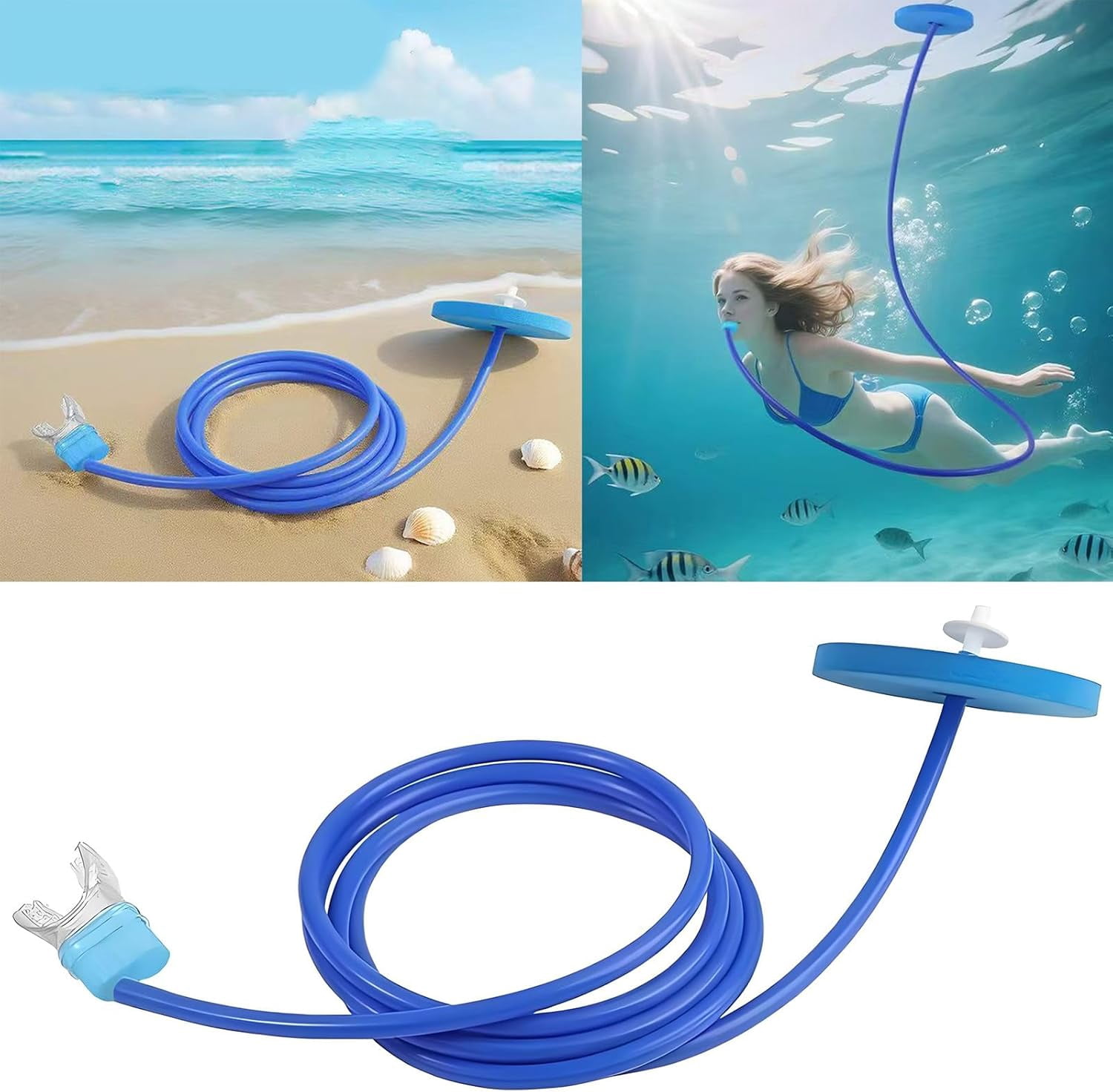 Surface Supplied Air Snorkel System, 10ft Dual Tube Full Dry Floating ...