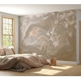 thumbnail image 1 of Surface Texture Wallpaper Wall Mural - Beige White Paint Mix, 1 of 5