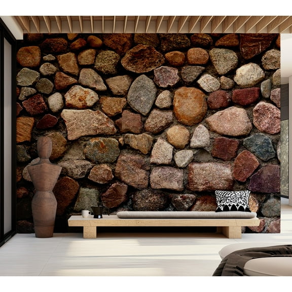 Surface Texture Wallpaper Wall Mural - Old Castle Wall