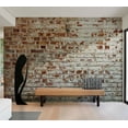 thumbnail image 1 of Surface Texture Wallpaper Wall Mural - Rustic Old Brick Wall, 1 of 8