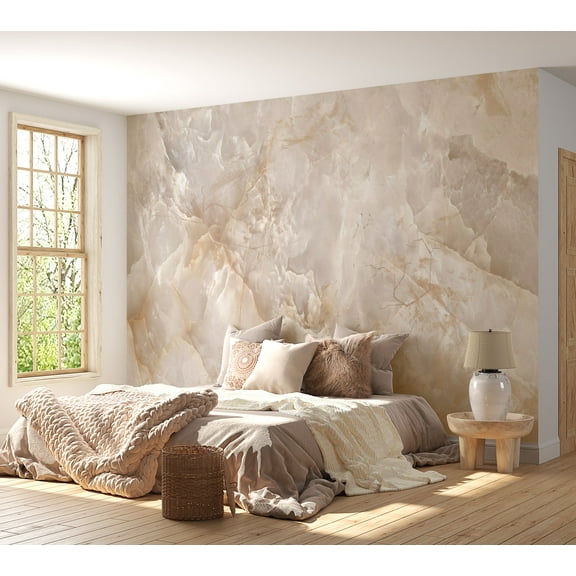 Surface Texture Wallpaper Wall Mural - Toned Marble