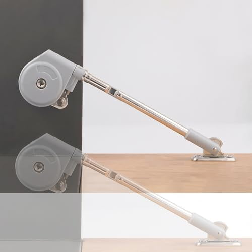 Surface mounteds Pull-Down Support Rod, 105 Degree Hydraulic Buffer Hinge, Used for cabinets and Table flip Bracket to Slowly Swing downwards, can only be Opened (2 Packs)$$Tools & Hardware Other