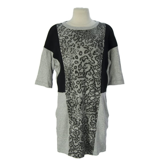 Surface to Air Women's Rola Dress, 38, Grey Melange/Black